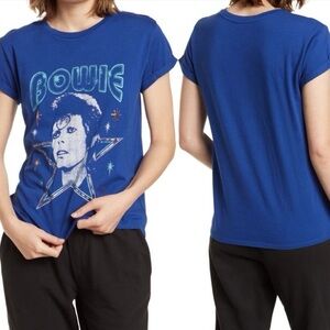 Lucky Brand Blue Graphic Tee